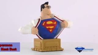 Superman: The Animated Series SDCC 2016 Clark Kent Resin Bust 360 + Unboxing