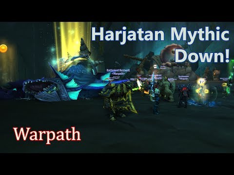 Harjatan Mythic - First Kill - Arms Warrior