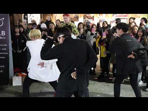 DOB Busking EXO - Love Shot