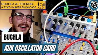 Video thumbnail for BAF 2025: Buchla AUX Oscillator Card for Easel Series by sonicstate