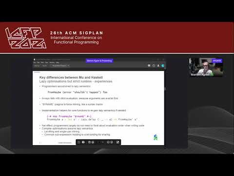 HIW 2021 - Haskell reinterpreted – large-scale real-world experience with the Mu compiler