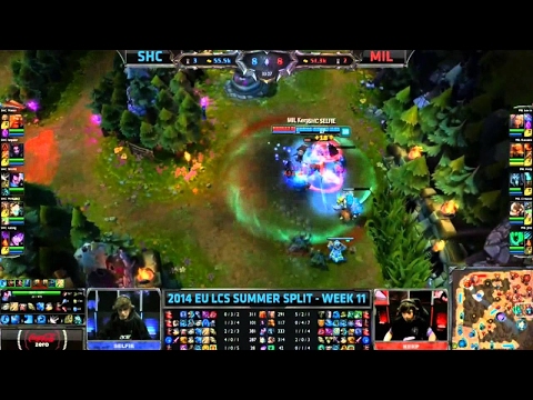 SHC vs MIL Highlights - 2014 EU LCS W11D3