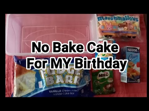 No Bake Cake For My Birthday | Happy Birthday |