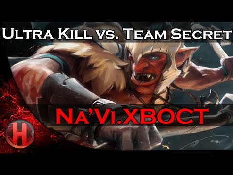 Dota 2 Na'Vi.XBOCT Ultra Kill vs Team Secret