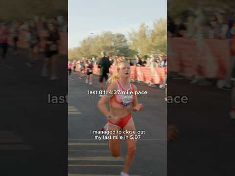 the half marathon is DIABOLICAL