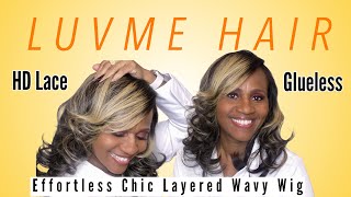 LUVME Hair | Honey Blonde Highlight Layered Wig | Beginner Friendly