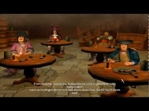 Let's play Sid Meier's Pirates [BLIND] Deutsch HD #1: Auf in die Karibik !!