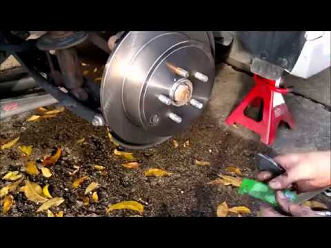 Changing Rear Brakes on 2013 Subaru Legacy, Outback, Forester, Impreza