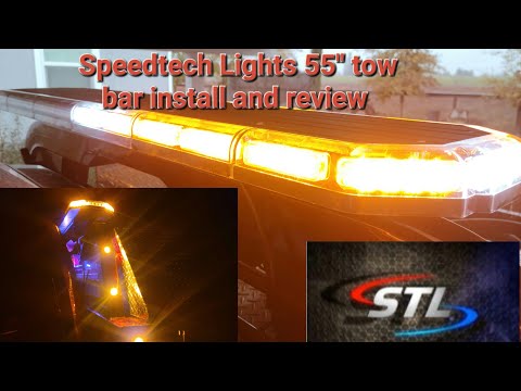 Speedtech Lights 55" towbar install and review @SpeedTechLights