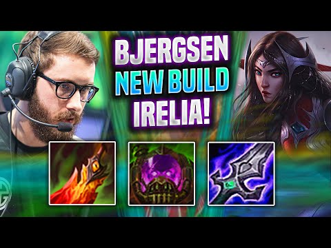 BJERGSEN TRIES IRELIA WITH NEW BUILD! - TL Bjergsen Plays Irelia Mid vs Sylas! | Season 2022