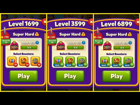 Royal Match: Super Hard Levels Compilation - Level 1 - 7000