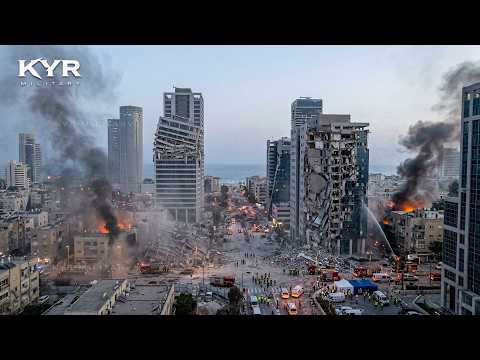 ISRAEL HANCUR! Puluhan Rudal Guncang Tel Aviv Tanpa Henti, Dunia Kaget