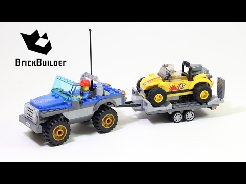 Vidéo LEGO City 60082 : Le buggy des dunes