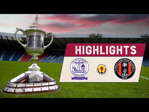HIGHLIGHTS | St Cuthbert Wanderers 1-3 Gala Fairydean Rovers | Scottish Cup 2021-22 Second Round