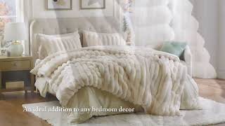 The Faux Fur Comforter Set