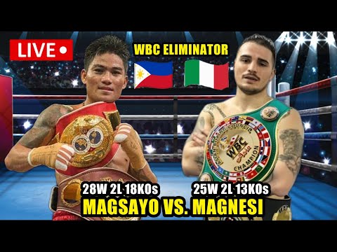MAGSAYO VS MAGNESI WBC ELIMINATOR HIGHLIGHTS | 2X BAGSAK SA PINOY SA ROUND 1!