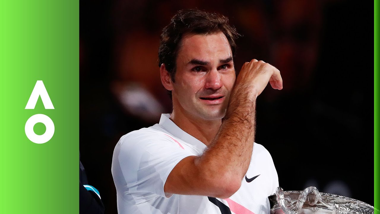 Roger Federer's emotional winning speech | Australian Open 2018 Final