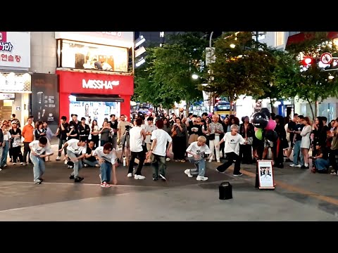 [STREET ARTIST] HASHTAX, THAILAND NEW BOYGROUP. SINCHON BUSKING SKETCH. 230608.