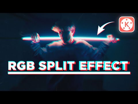RGB Glitch / RGB Split Effect in Kinemaster - Video Editing Hindi Tutorial