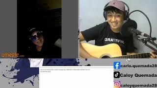 Caloy Quemada hitting high notes like it’s a Taylor Swift concert #taylorswift #omegle #prank