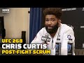 Chris Curtis On KO Of Phil Hawes: ‘I Hope I Lost All Of You Money’ | UFC 268 | MMA Fighting
