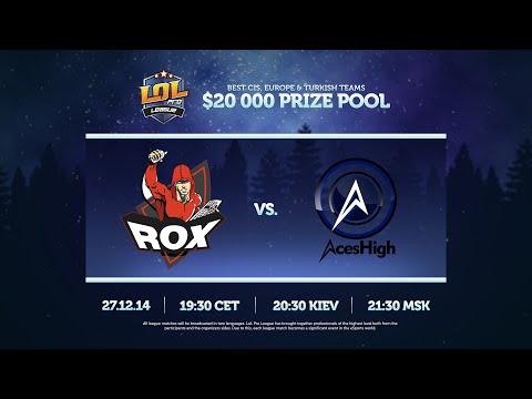 LPL S2: RoX.KIS - Aces High, Game 3 [RU]
