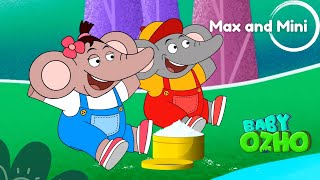 Max and Mini Eating lots of Sugar | Baby Ozho Kids Songs and Rhymes!