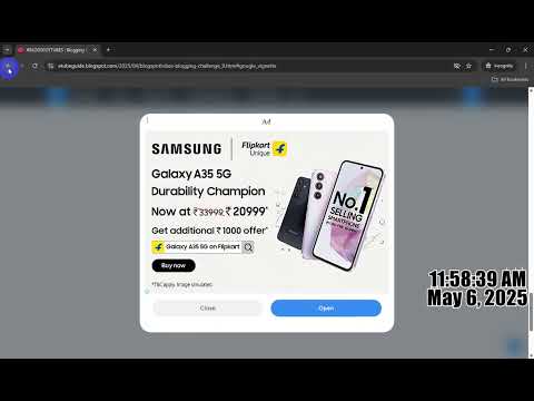 Blogspot Tubes : How To m=1 HTML Script Add For Blogger.com Website Properly Mobile View