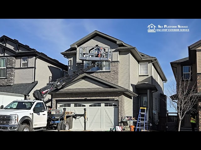 Exterior High Elevation Painting in Painters & Painting in Calgary