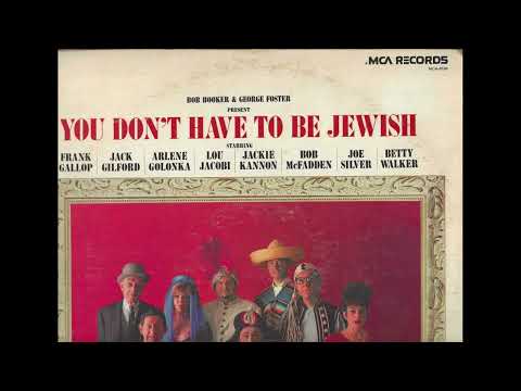 You Don't Have To Be Jewish - 1965 Original Vinyl Recording - Side 2