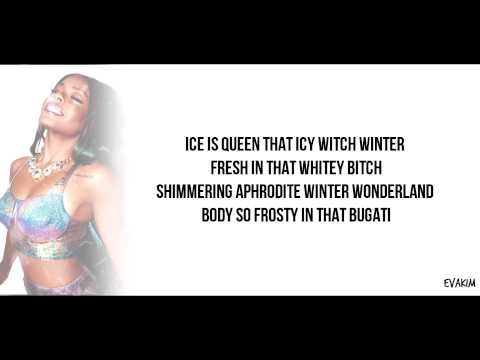 Azealia Banks - Ice Princess (Lyrics Video) HD