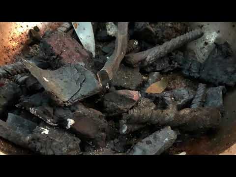 Hearth Steel from Bloomery Iron