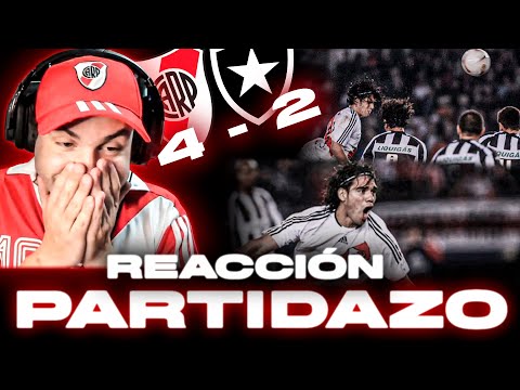 REACTION TO AN EPIC MATCH: RIVER 4 BOTAFOGO 2 (SUDAMERICANA 2007)