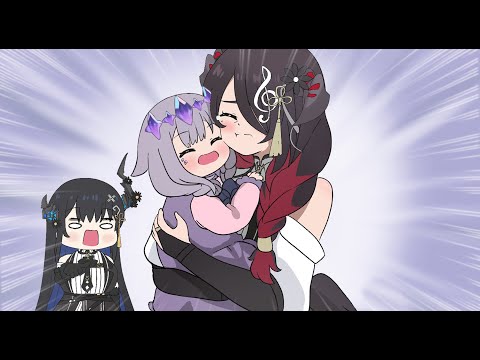 Nerissa Mom is Really Happy to See Biboo! | Hololive Animation