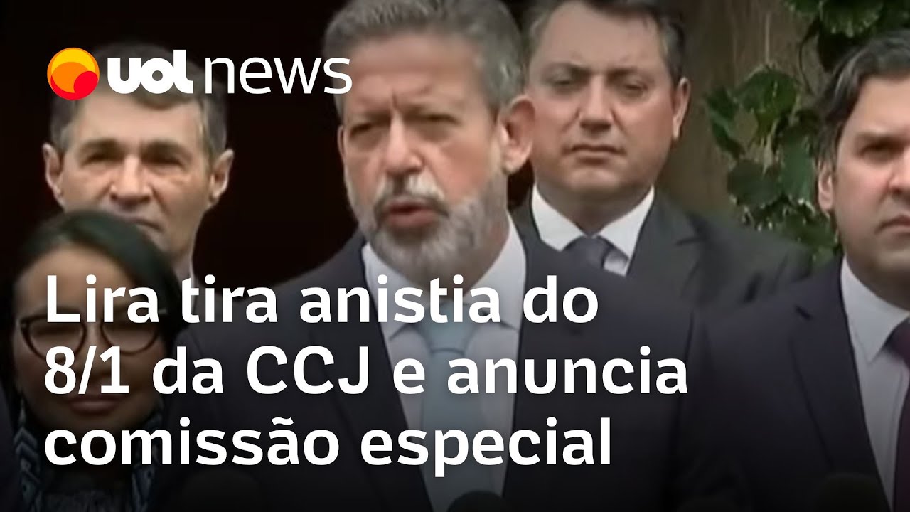 Lira diz que anistia do 8/1 não pode ser 'disputa política' e anuncia comissão especial
