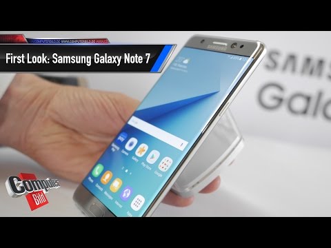 Samsung Galaxy Note 7: Android-Phablet mit Stift und Iris-Scan