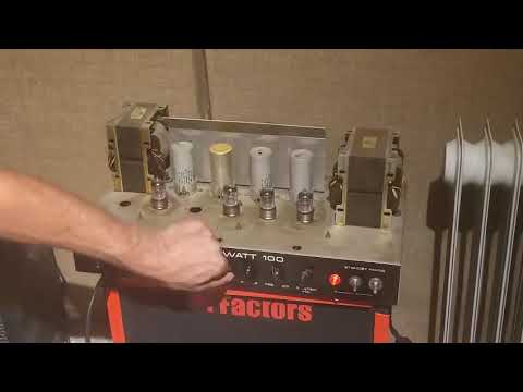Very Early 1972  Hiwatt DR103 Custom 100 2-Channel 100-Watt Guitar Amp Head  - Black- one owner image 15