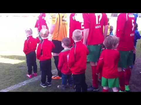 Oplopen met de eerste ploeg van KFC Lint