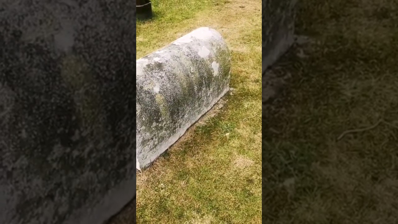 Unusual Shaped Child's Grave | 1800'S