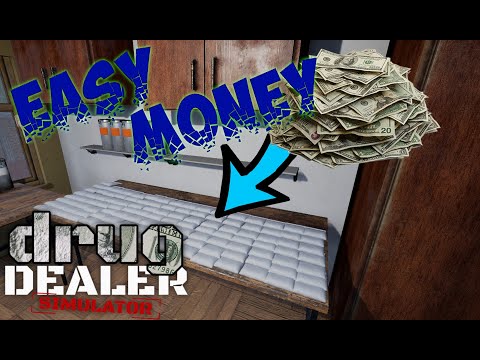 Easy Cash Cocaine Recipe (Drug Dealer Simulator Gameplay)