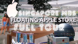 NEW FLOATING APPLE STORE IN SINGAPORE FULL TOUR!! *ft. iPhone 12 & iPad Air*