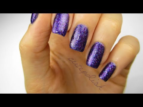 Easily Remove Glitter Nail Polish! Video