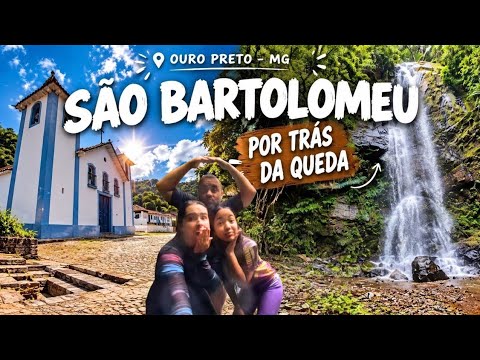 São Bartolomeu: cachoeira, vila e doces
