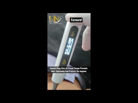 HN Dental DG Torque X Implant Torque Wrench With Electronic Handle & Universal Driver Set