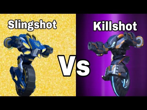 SLINGSHOT VS KILLSHOT || Mech arena #mecharena #mechfightinggame