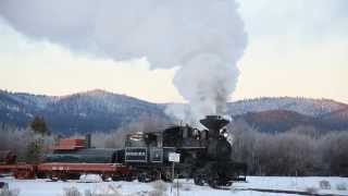 preview picture of video 'USA Winter Steam 2014 - Part 2 - Sumpter Valley'