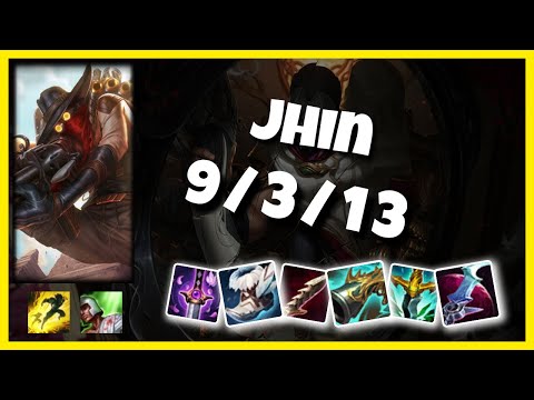 Jhin vs Ezreal KOREAN Challenger BOT (9/3/13) - v10.24