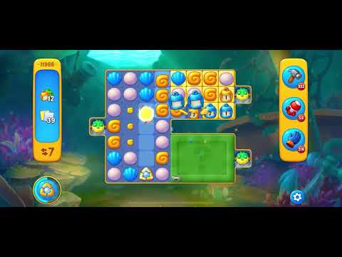 Fishdom level 11966 no boosters フィッシュダム ノーマル