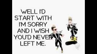 Jedward - Can&#39;t forget you (Lyrics)