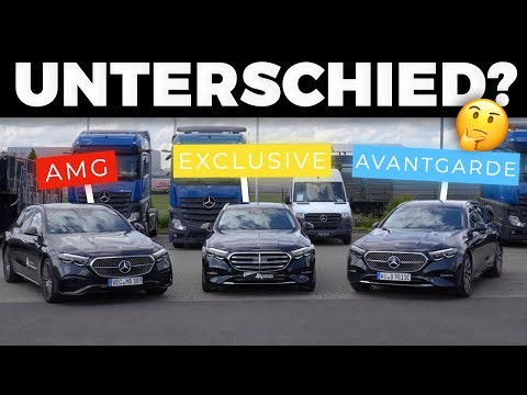 All NEW E-Class lines compared | This is DIFFERENT!